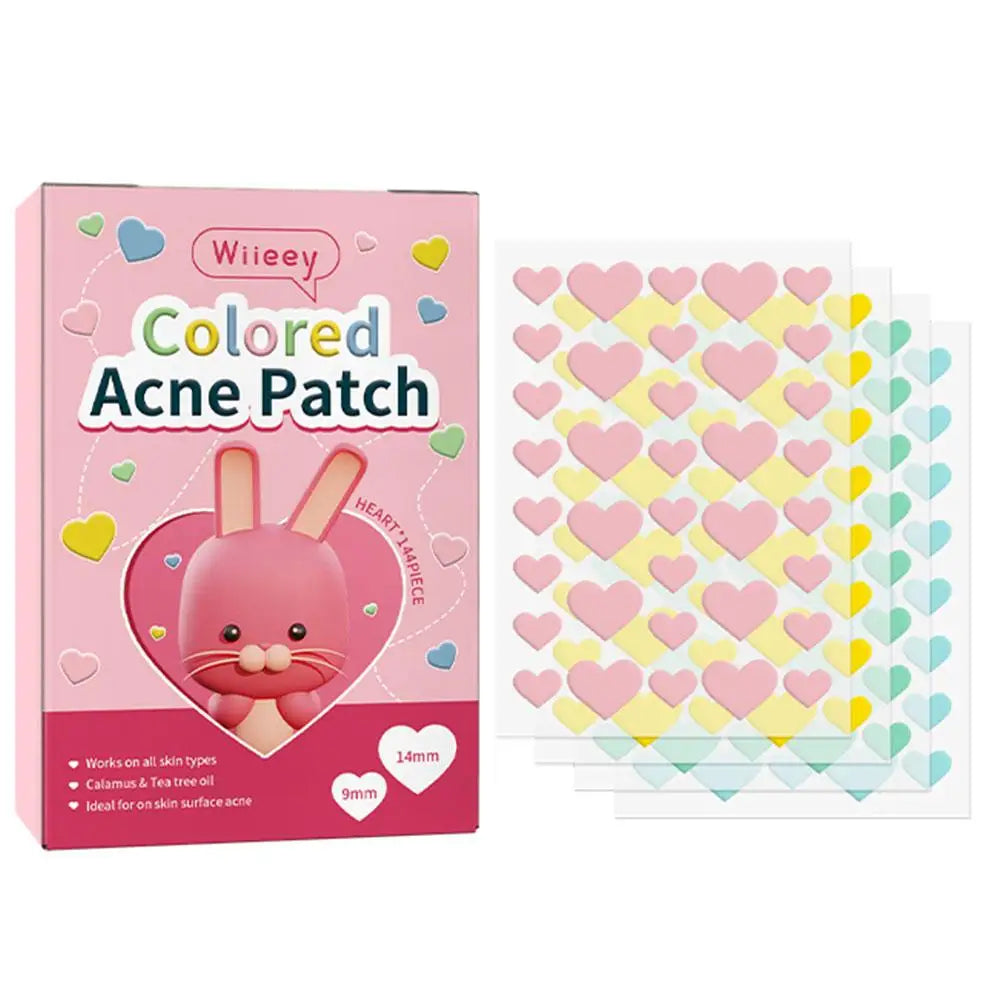 Colored Acne Patch / 144 pcs